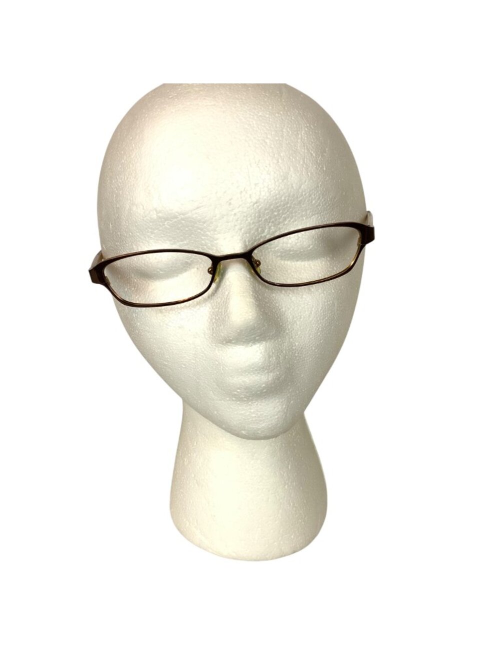 Ted Baker B105 Amber Rectangle Eyeglasses Frames Metal 52-17-135